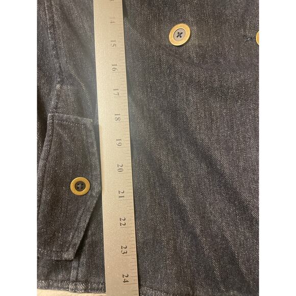 Coldwater Creek Women's Size Petite Large 14-16 Stretch Denim Jacket Blue - Picture 7 of 8